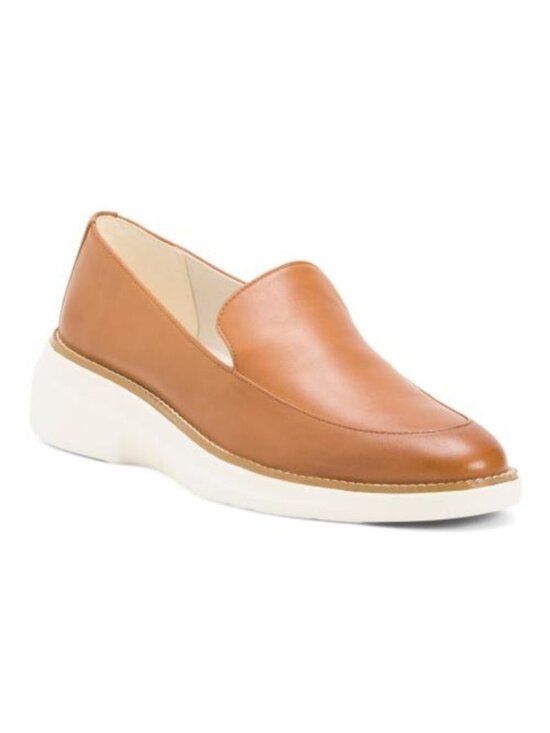 Cole Haan Shoes - COLE HAAN Leather Grand Shadowlite Loafers
